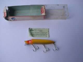 Heddon Vamp Spook 9750 Xry Vintage Fishing Lure