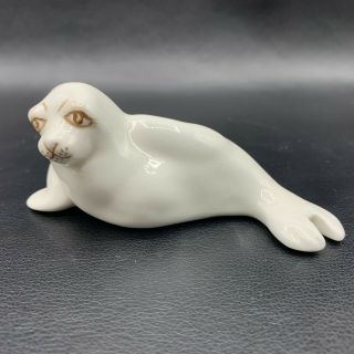 Vintage Coalport White Seal Figurine Bone China Porcelain Made In England