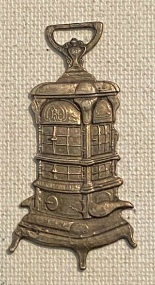 Vintage Watch Fob Advertising Germer Stove Co.  Erie,  Pa