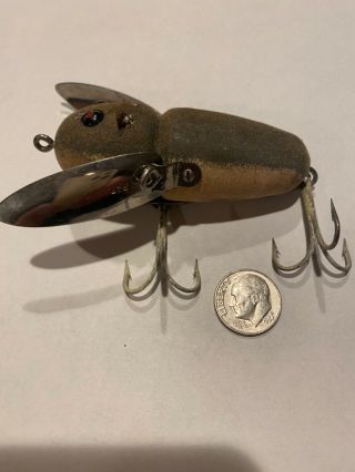 Vintage Heddon Crazy Crawler 2100 Fishing Lure Gm Mouse