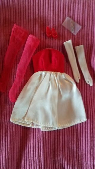 Vintage Barbie Red Flare/ Silken Flame Outfit,  929