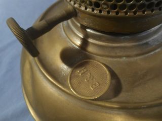 Vintage Bradley & Hubbard Lamp Metal Kerosene Oil Lantern B&H Wick Tank & Parts 2