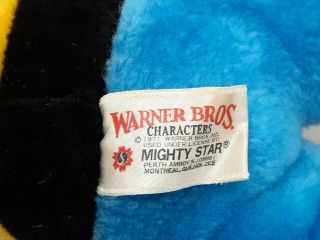 Vintage 1971 Yosemite Sam Mighty Star 18 Inch Plush Warner Bros Looney Tunes 3