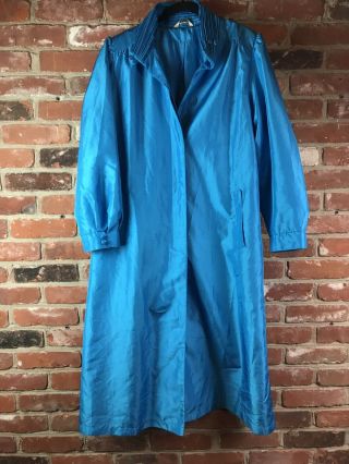 Vintage Forecaster Of Boston Raincoat Trench Jacket Retro Size M/l