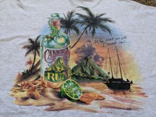 Vintage Caribbean Soul T - Shirt Jimmy Buffett Why Dont We Get Drunk Usa Made 4xl