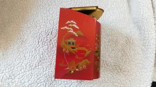 VINTAGE FLAMINGO TRINKET BOX 6 