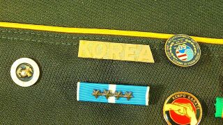 Vintage VFW 9983 & American Legion 167 Hat Cap with Associated Medal Bars & Pins 3