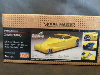 Zoomerang Slammer Testors Model Master 1/25 Scale Resin Car Rod Figurine Kit 471