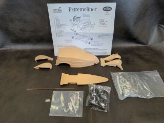 EXTREMELINER SLAMMER Testors Model Master 1/25 Scale Resin Car Figurine Kit 466 3