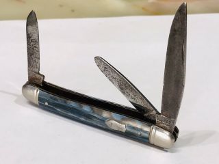 Vintage Usa Imperial Prov.  R.  I Pocket Folding Knife,  3 Blade