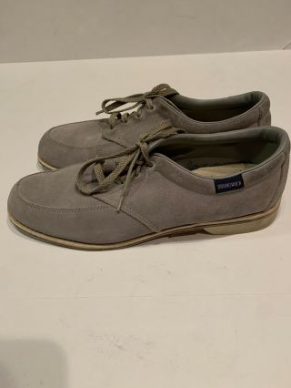 Vintage Brunswick Gray Bowling Shoes Men’s Size 11.  5
