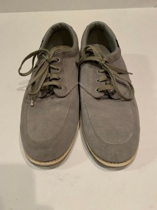 Vintage Brunswick Gray Bowling Shoes Men’s Size 11.  5 2