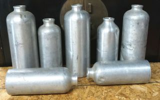 7 Vintage Sigg Fuel Stove Bottles For Svea Optimus