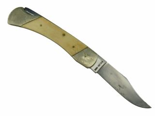 Vintage Parker Cut Co Big Lou 1980 Lockback Pocket Knife Surgical Steel Blade