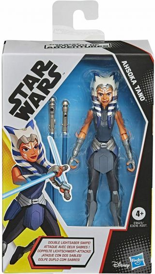 Star Wars Galaxy Of Adventures Ahsoka Tano Toy 5 - Inch - Scale Action Figure