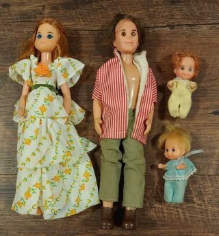 Mattel Sunshine Family Dolls: Steve,  Stephie & Baby Sweets