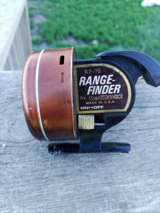 Vintage Rare Rf - 76 Range Finder By St.  Croix.  Made In Usa Spin Casting Reel