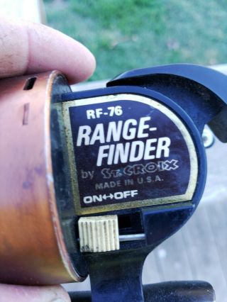 Vintage Rare RF - 76 Range Finder by St.  Croix.  Made in Usa Spin Casting Reel 2