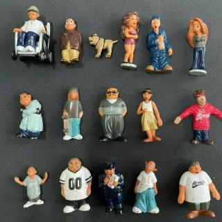 Lil Homies Collectible Rare Figurines - Series 4 Set Of 16 W/ Rare Willie G