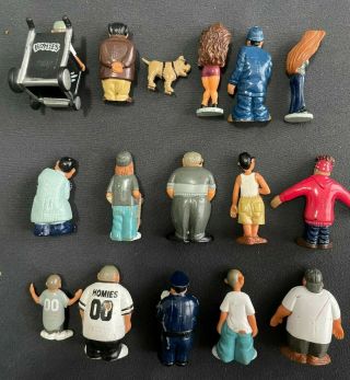 Lil HOMIES Collectible RARE Figurines - Series 4 SET OF 16 w/ RARE WILLIE G 2