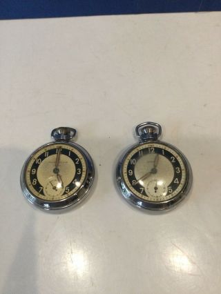 Vintage Ingersoll Pocket Watches In Order