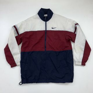 Vintage 90s Nike Windbreaker Jacket Size Men’s Large Color Block