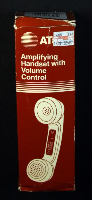 At&t Amplifying Handset With Volume Control - Vintage
