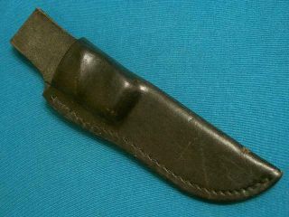 Vintage Schrade Usa Ph1 Belt Sheath 4 Hunting Skinning Knife Knives Fishing Old