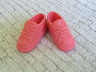 Sindy Doll Baby Pink Trainers - Vgc