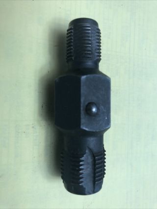 Vintage Spark Plug Hole Thread Chaser For 14mm & 18mm Threads