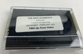 Twa Vintage 8mm Movie The Replacements In Flight Video Film Keanu Reeves Hackman