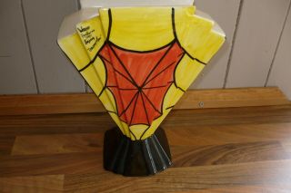 Vintage Woods Dorothy Ann Spiders Web Vase