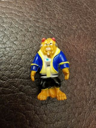 Vintage Polly Pocket 1995 Disney Beauty And The Beast Playcase Beast Figure Only