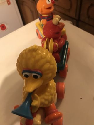 Vintage Tyco Sesame Street Toy Train/Retro/Big Bird/Elmo/Ernie 2