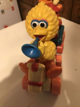 Vintage Tyco Sesame Street Toy Train/Retro/Big Bird/Elmo/Ernie 3