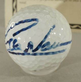 Vintage Greg Norman Autograph Signed Golf Ball With