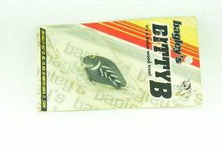 Vintage Bagley Bitty B Antique Fishing Lure In Package Great Color Tj4