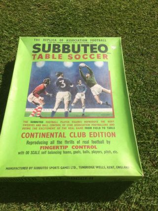 Vintage Subbuteo Continental Club Edition,  World Cup