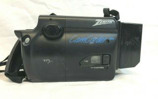 Vtg Zenith Vhs - C Vmc450 Cassette Camcorder With Battery Parts? Works?.