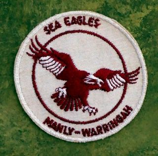 Manly Sea Eagles Vintage Rugby League Jersey Patch Badge