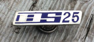 Bristol Siddeley 25 Years Service Vintage Hallmarked Silver & Enamel Pin Badge