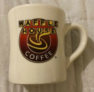 Vintage Tuxton Rounded Waffle House Coffee Cup Heavy Ceramic Mug