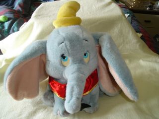 Vintage Walt Disney World Exclusive Authentic Dumbo Elephant Soft Plus