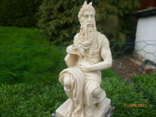 Collectable : Vintage : A Santini Classic Moses Figure / Sculptor : Italy