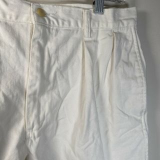 Vintage Polo Ralph Lauren Casual Shorts Made In USA Mens Size 33 Pleated White 3
