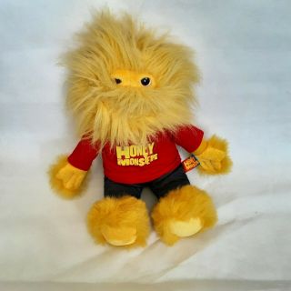 Vintage Sugar Puffs Honey Monster Red Shirt Large Soft Toy Teddy Plush