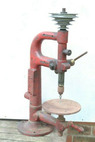 Vintage " Oliver " No 300 Manchester Pillar Drill For Restoration/repair