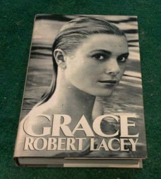 Grace Kelly Vintage Biography Photos Scarce Details Celebrity Hollywood Hc/dj