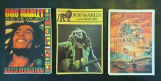 Set Of Three Bob Marley Vintage Postcards.  Reggae