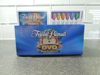 Vintage 2003 Trivial Pursuit Dvd Pop Culture Game Cards Only